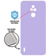 Capa Motorola Moto E7 - Cover Protector Lilás